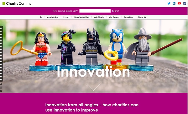 Charity Comms' Innovation report